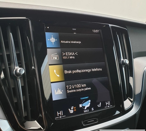 Volvo V60 cena 139900 przebieg: 95268, rok produkcji 2020 z Radzyń Podlaski małe 407